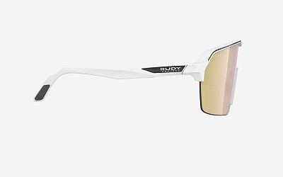 Превью  Велоочки RUDY PROJECT Spinshield Air White Matte, Линзы: Multilaser Gold (SP845758-0000)